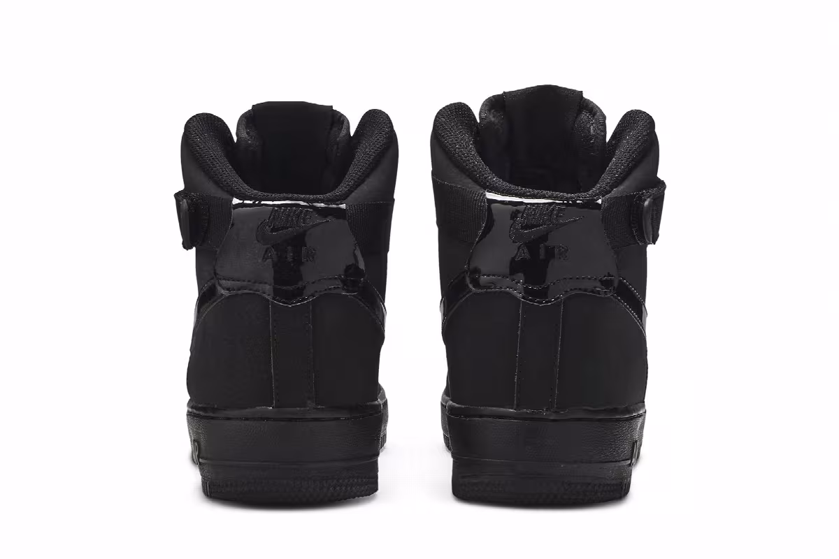 Nike Air Force 1 High GS Black, view 7