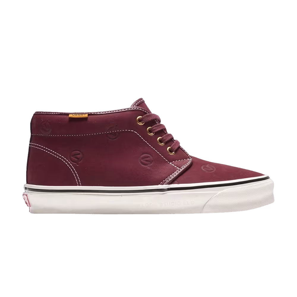 LQQK Studios x Vans OG Chukka Boot LX Circle V - Burgundy