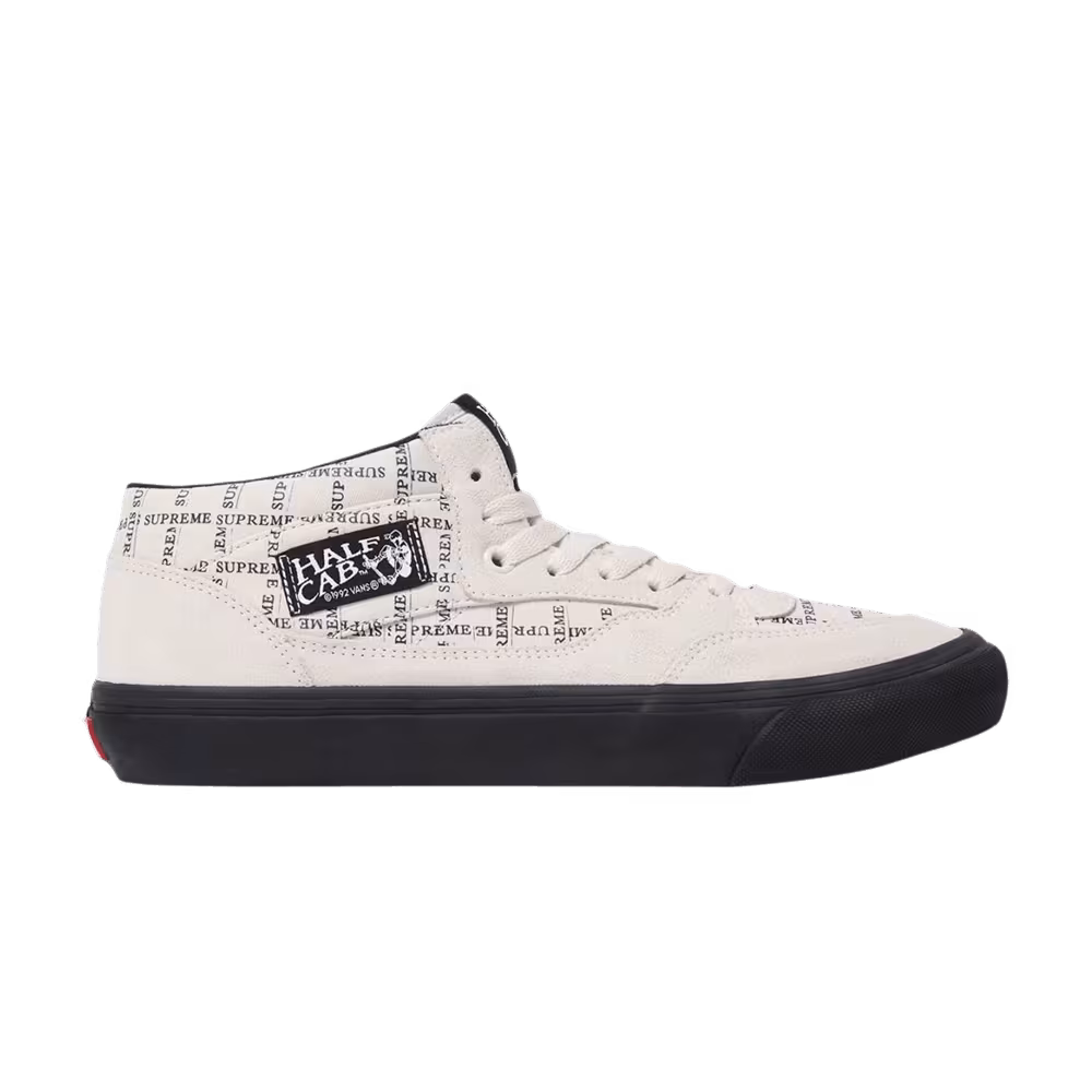 Supreme x Vans Half Cab Pro Off White