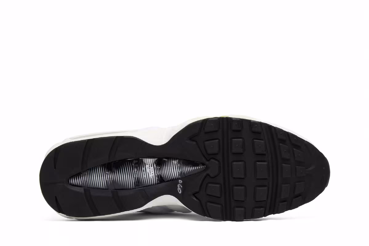 Nike Air Max 95 White Black, view 5