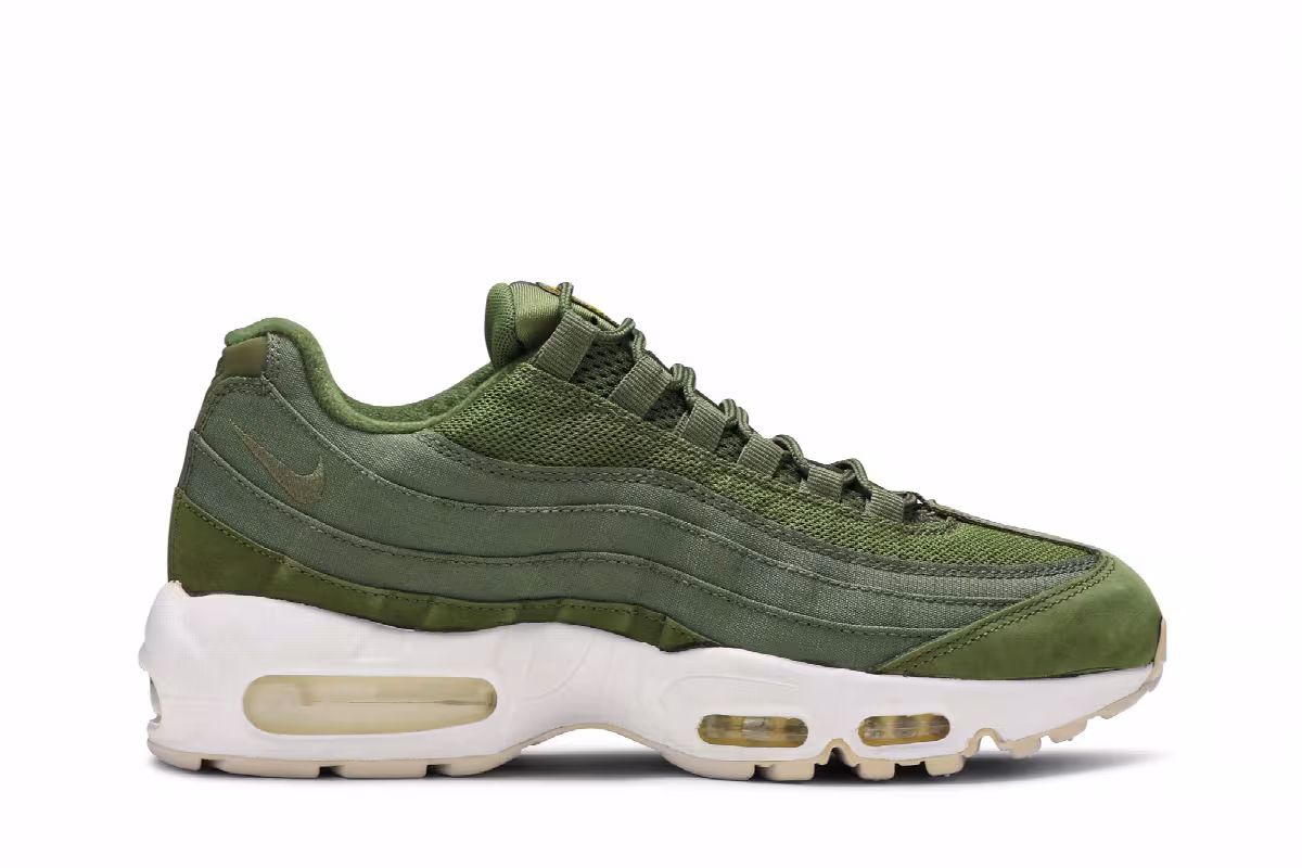Stussy x Nike Air Max 95 Olive, view 2