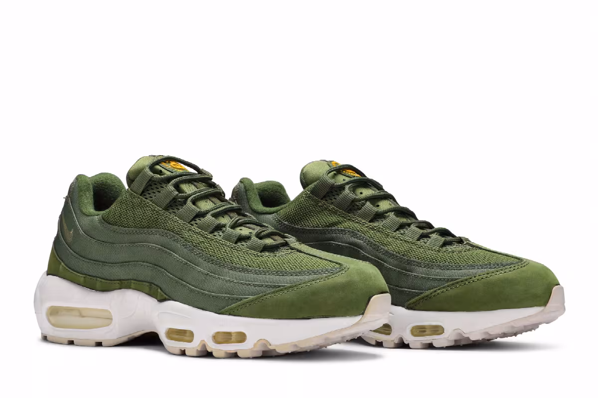 Stussy x Nike Air Max 95 Olive, view 9