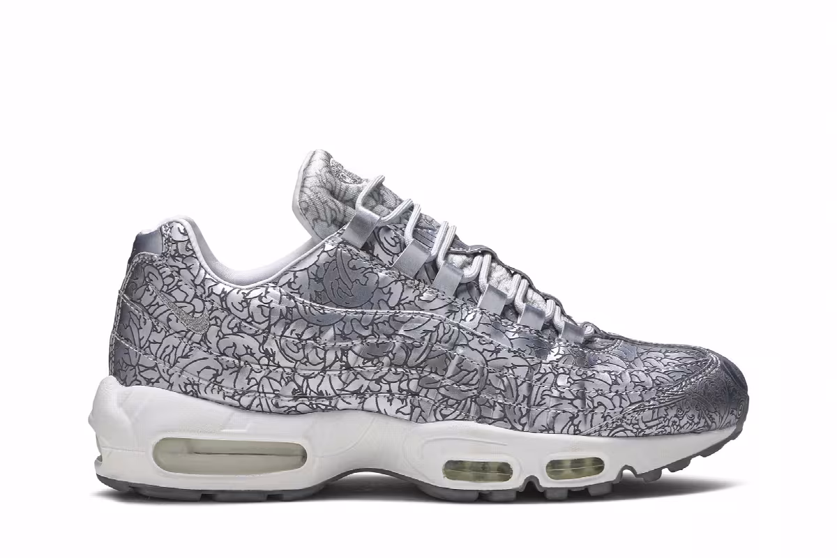 Nike Air Max 95 20th Anniversary Pure Platinum, view 2
