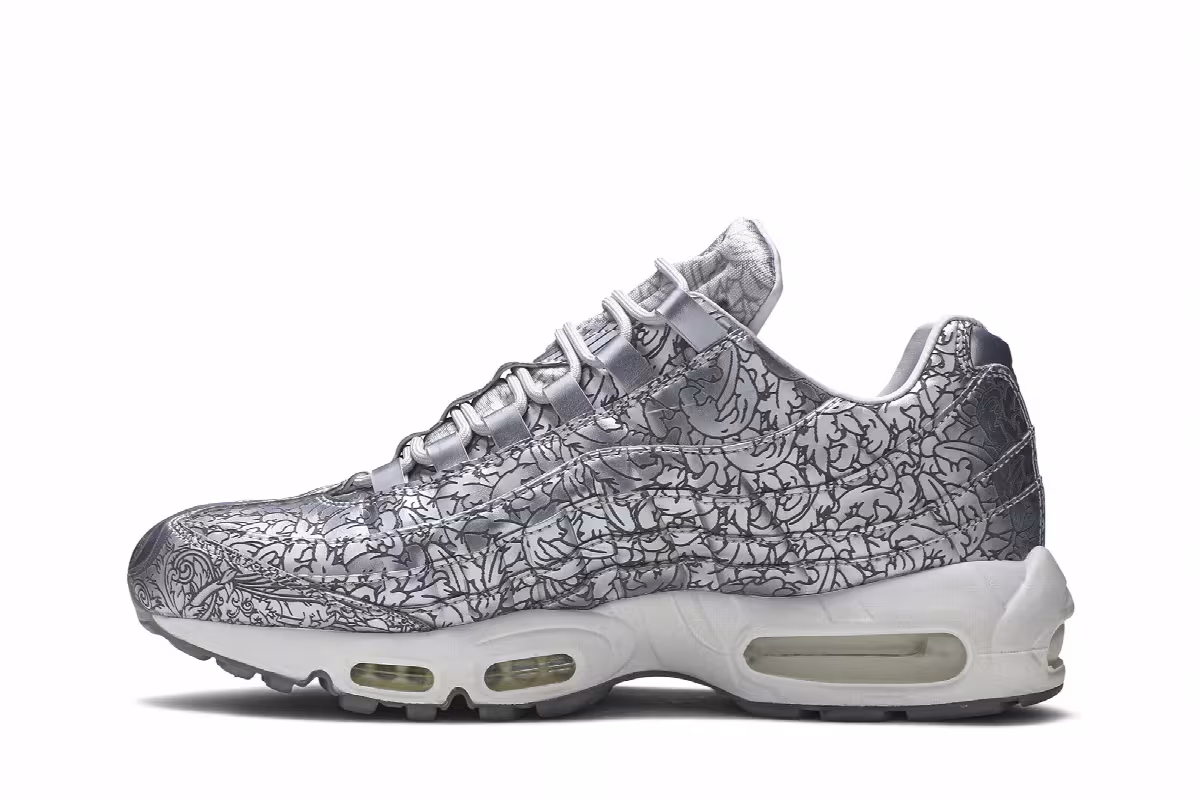 Nike Air Max 95 20th Anniversary Pure Platinum, view 4