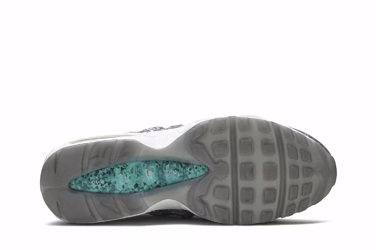 Nike Air Max 95 20th Anniversary Pure Platinum, view 5