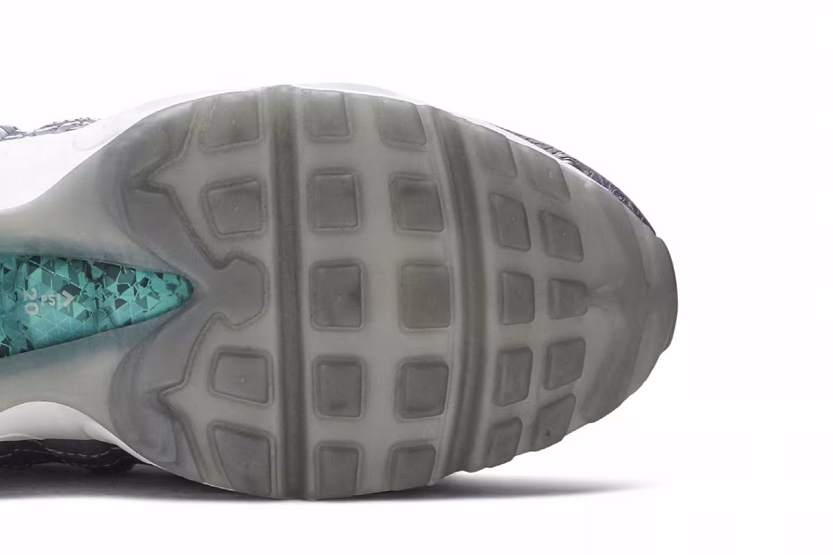 Nike Air Max 95 20th Anniversary Pure Platinum, view 6