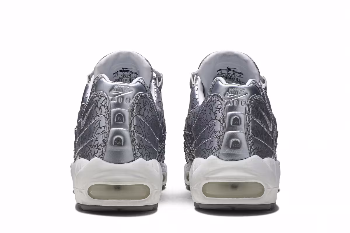 Nike Air Max 95 20th Anniversary Pure Platinum, view 7