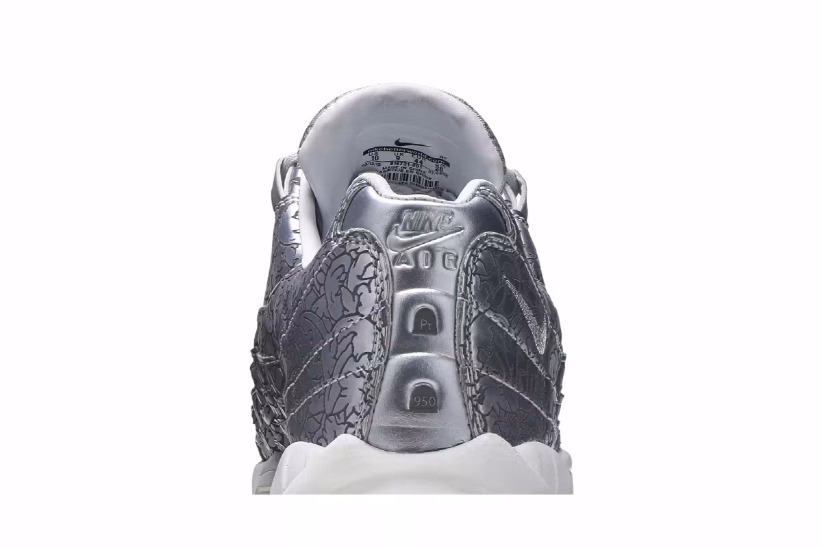 Nike Air Max 95 20th Anniversary Pure Platinum, view 8