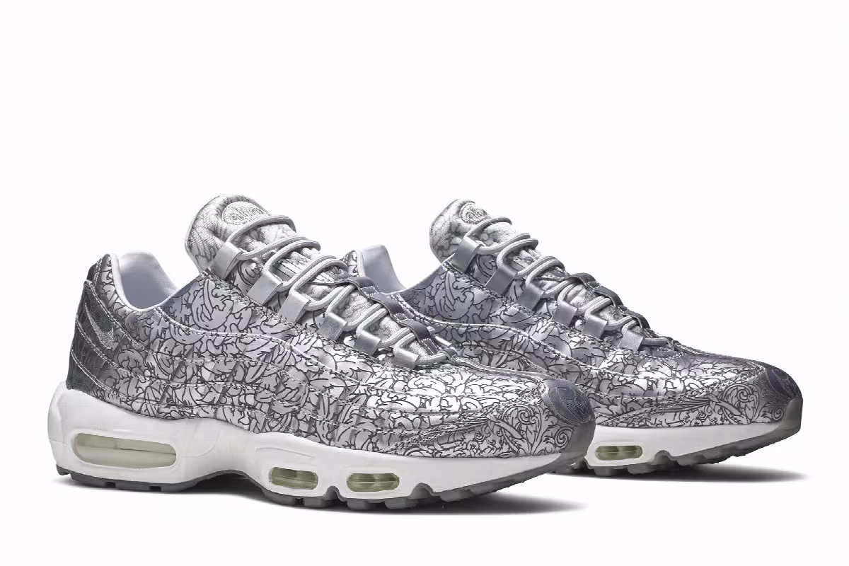 Nike Air Max 95 20th Anniversary Pure Platinum, view 9