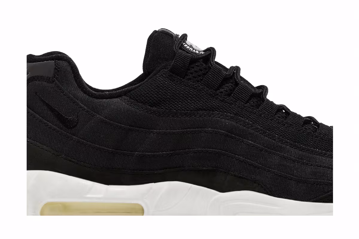 Stussy x Nike Air Max 95 Black, view 3