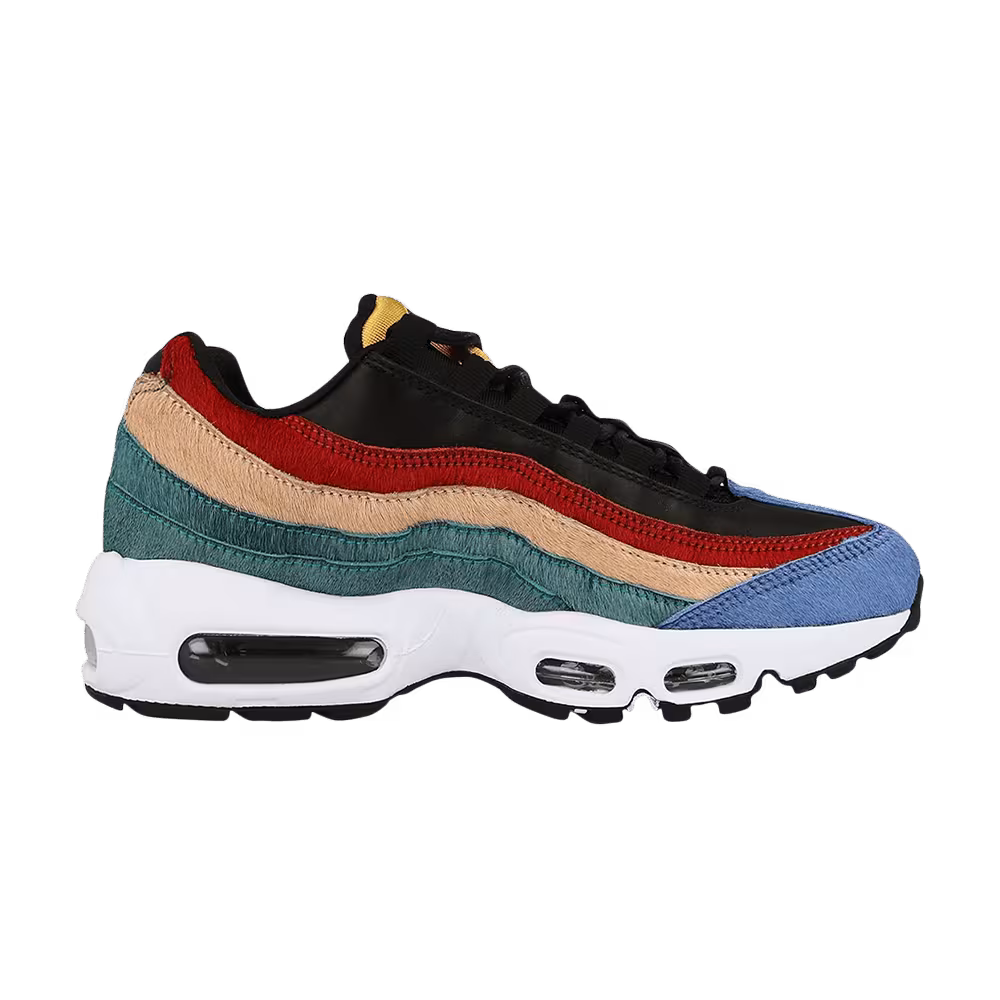 Nike Women's Air Max 95 Multicolor Pony Hair