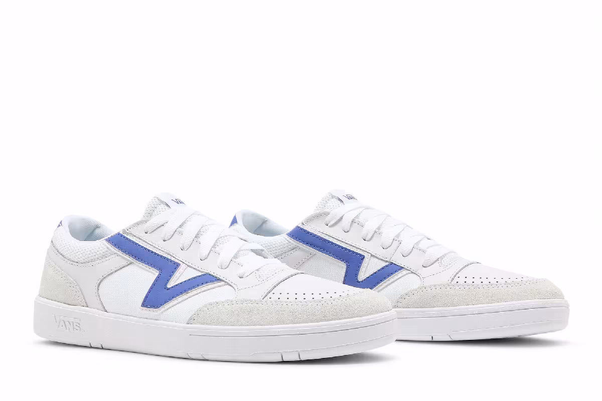 Vans Lowland CC Court White Baja Blue, view 9