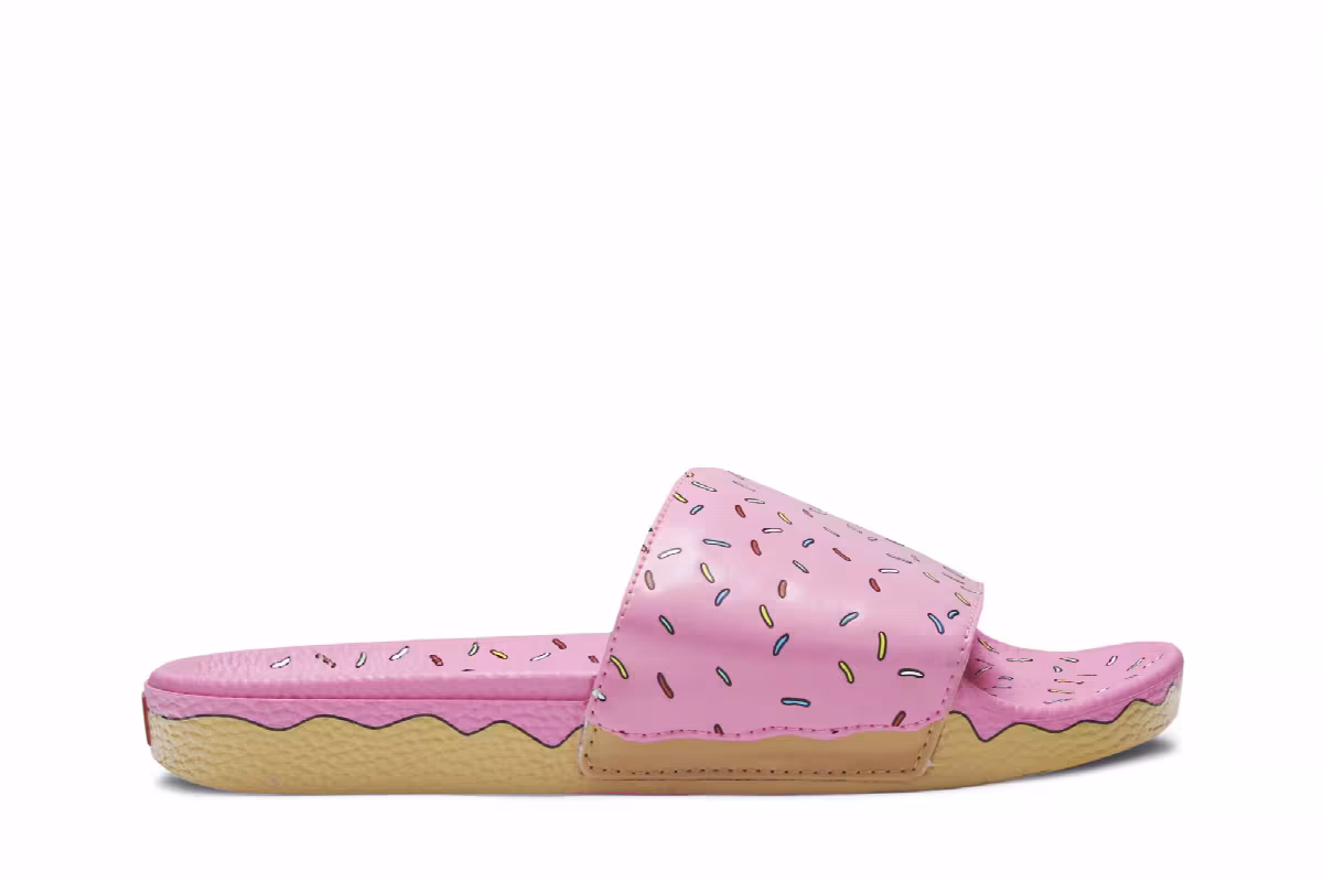 The Simpsons x Vans Slide-On Pink D'ohnut, view 2