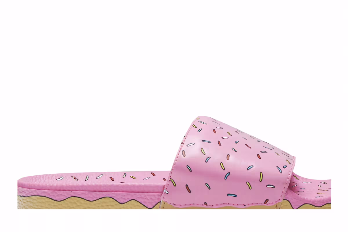The Simpsons x Vans Slide-On Pink D'ohnut, view 3