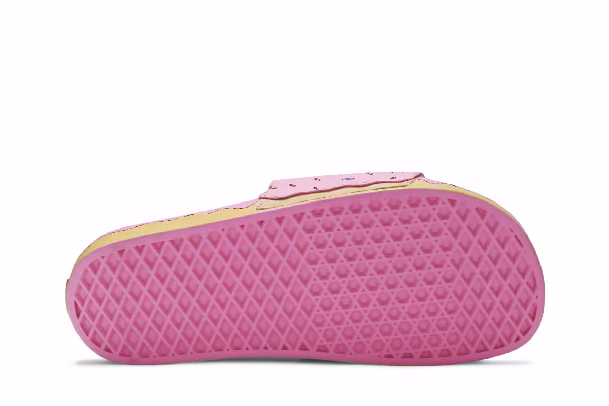 The Simpsons x Vans Slide-On Pink D'ohnut, view 5