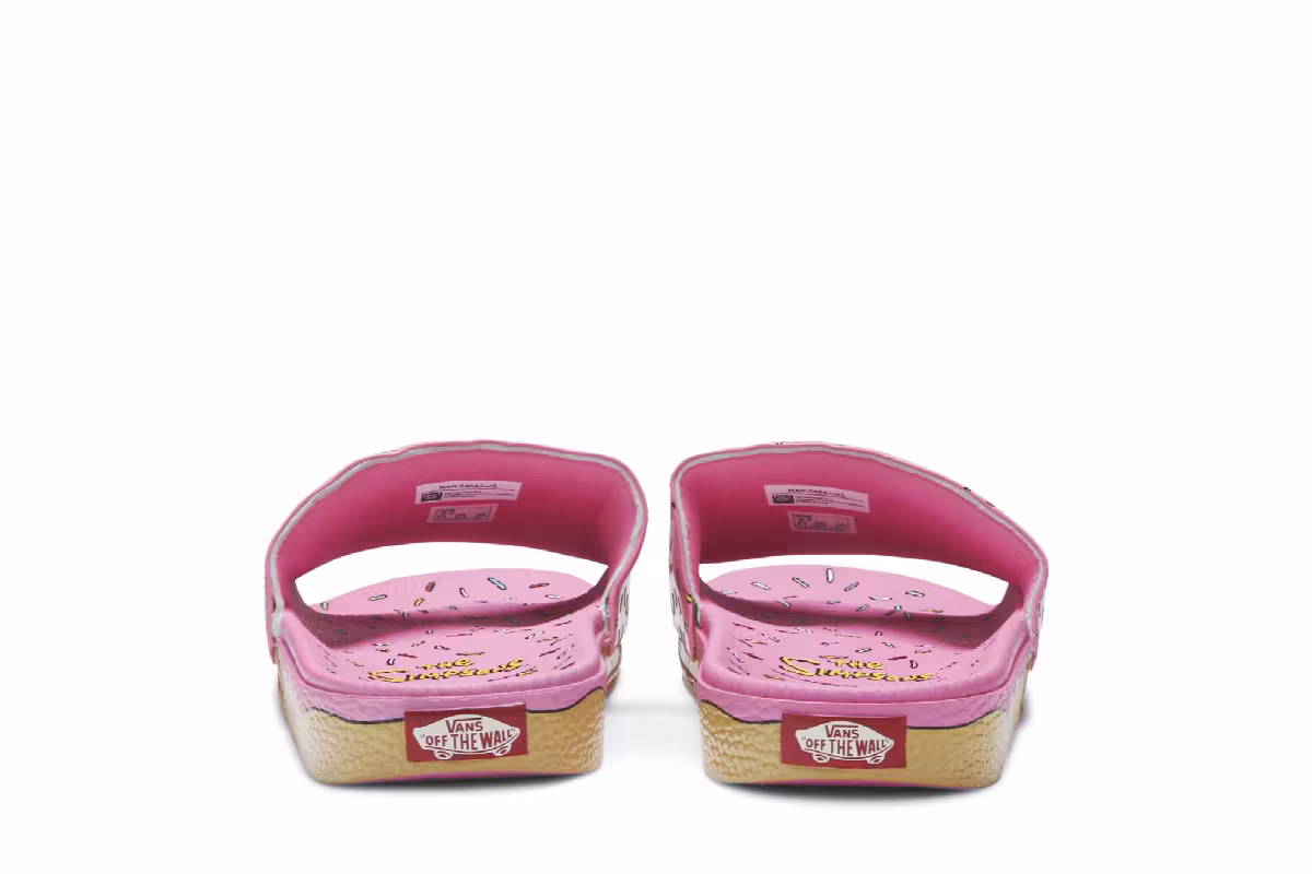 The Simpsons x Vans Slide-On Pink D'ohnut, view 7
