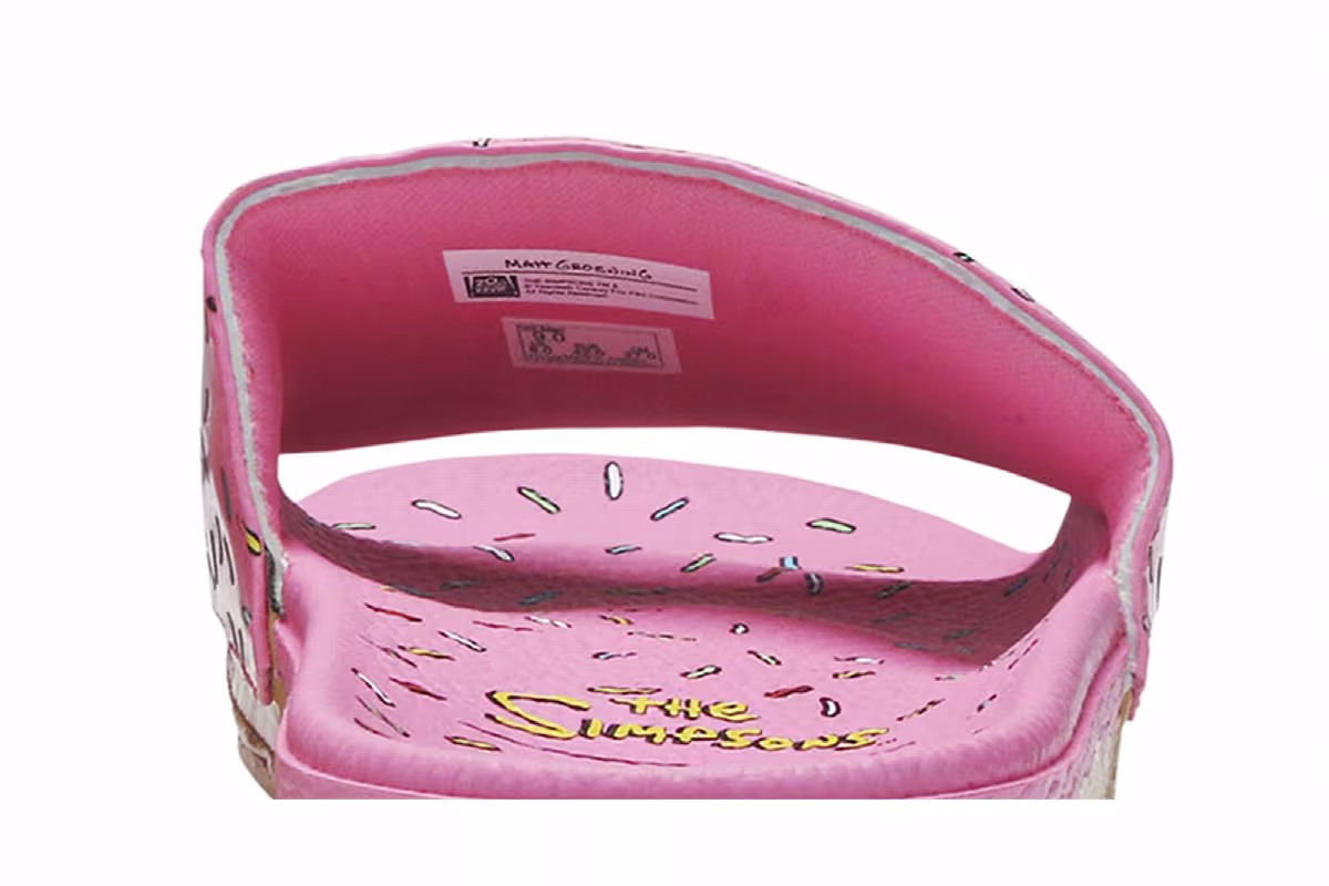The Simpsons x Vans Slide-On Pink D'ohnut, view 8