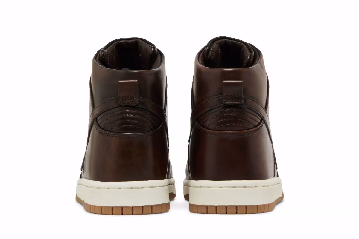 Nike Dunk High Lux SP Burnished Leather, view 7