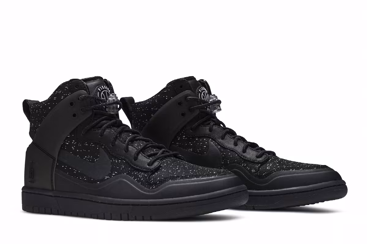 Pigalle x NikeLab Dunk Lux SP Black, view 9
