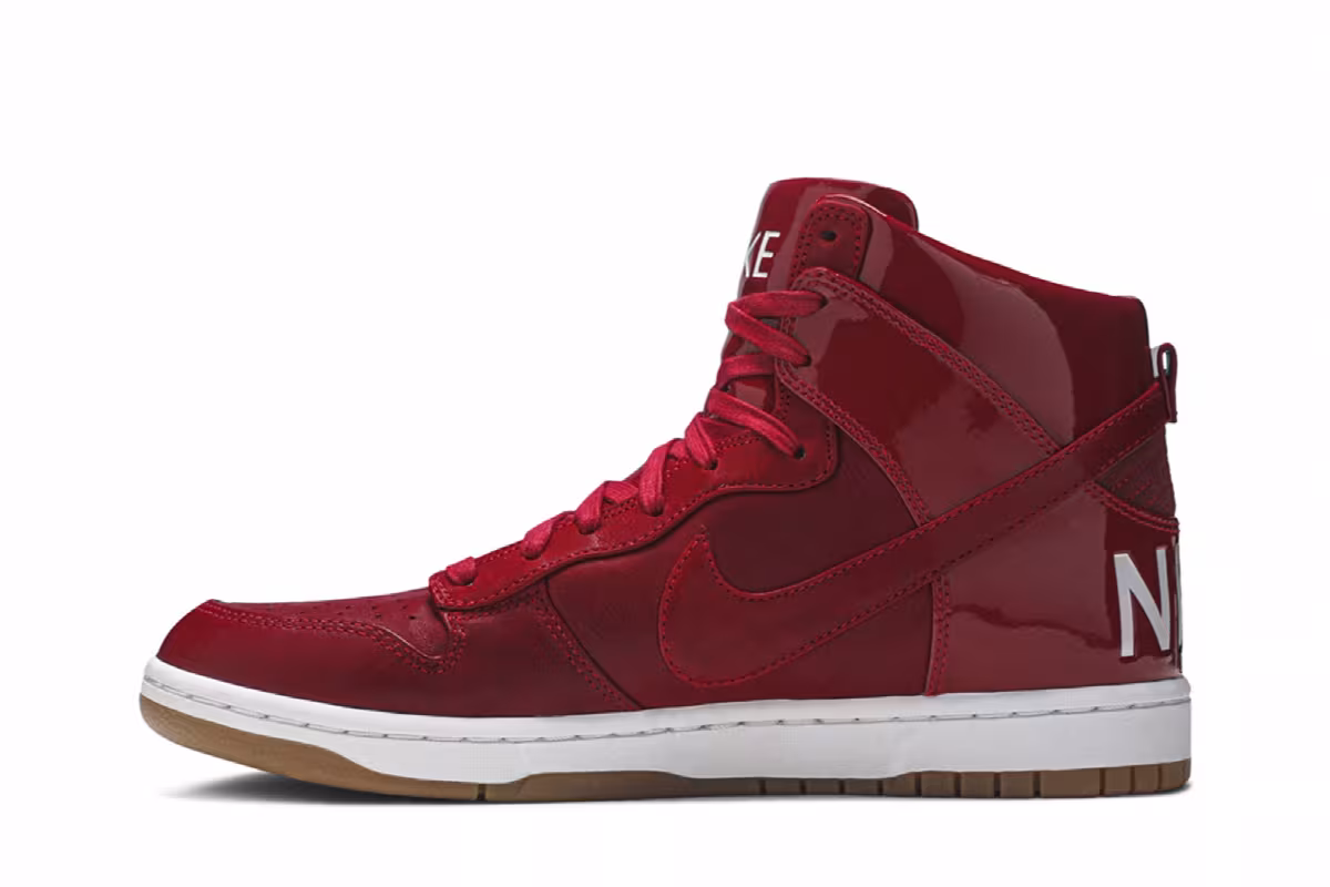 Nike Dunk Lux SP Gym Red, view 4