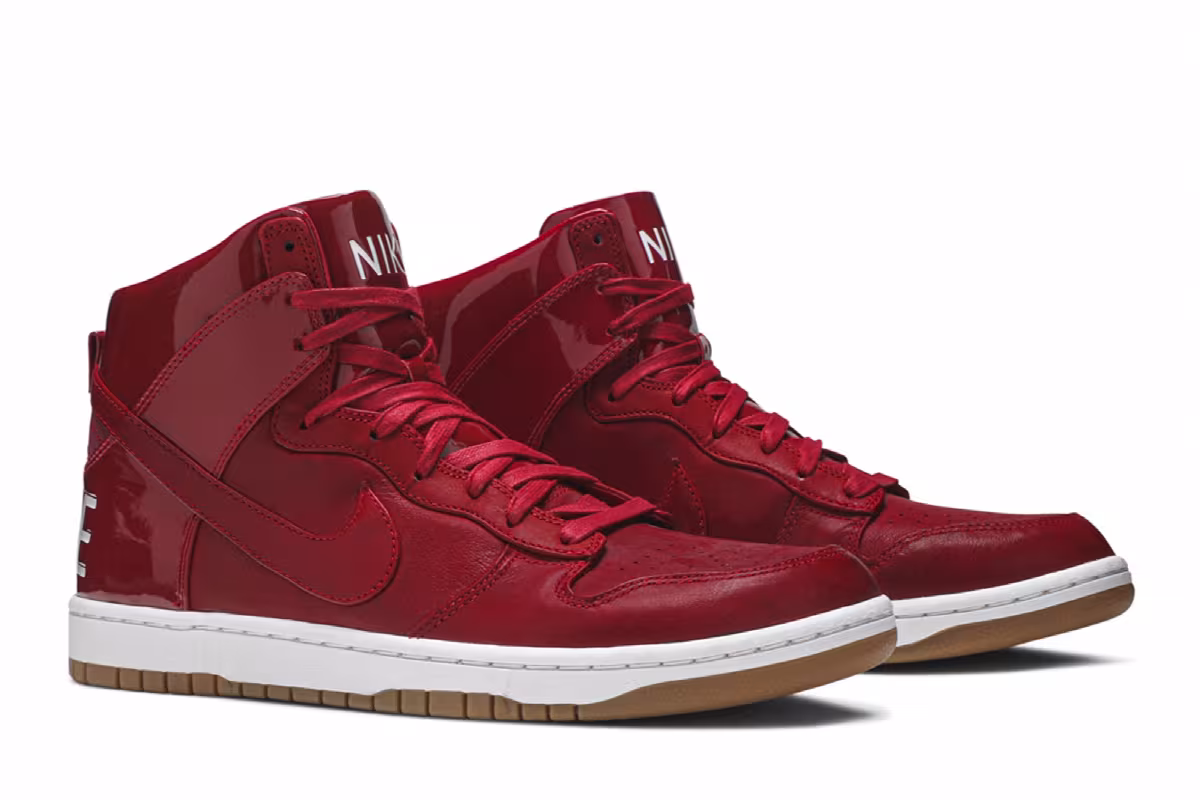 Nike Dunk Lux SP Gym Red, view 9