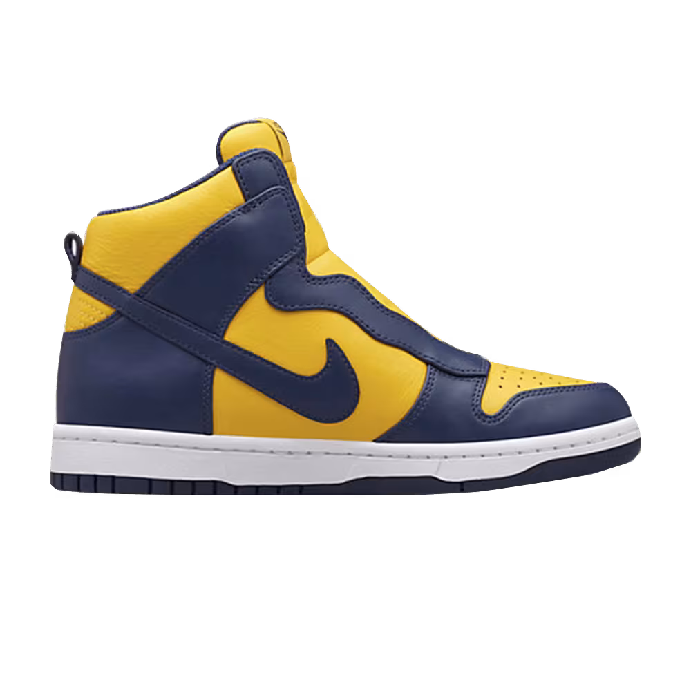 sacai x Women's NikeLab Dunk Lux Varsity Maize Navy