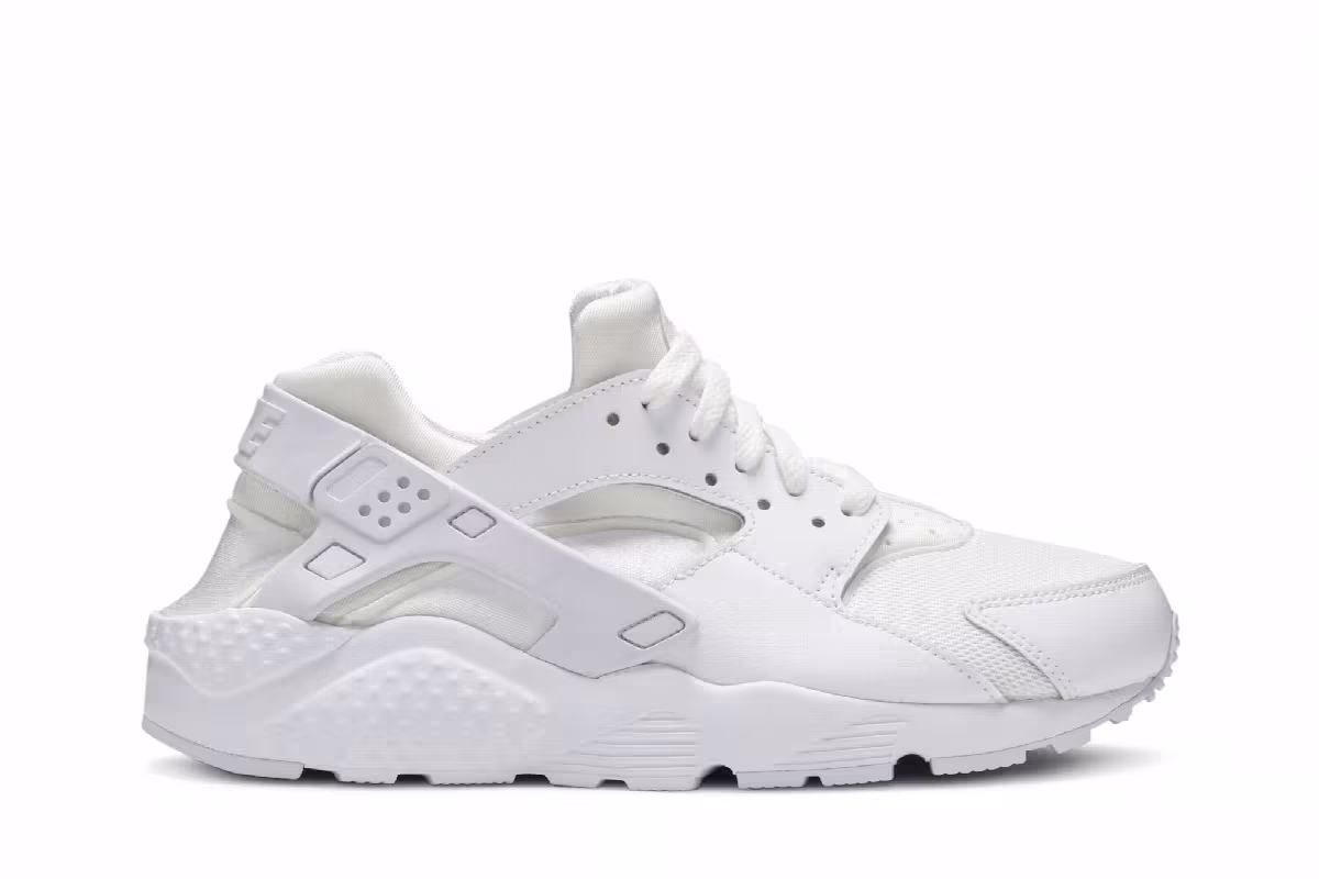 Nike Huarache Run GS White Pure Platinum, view 2
