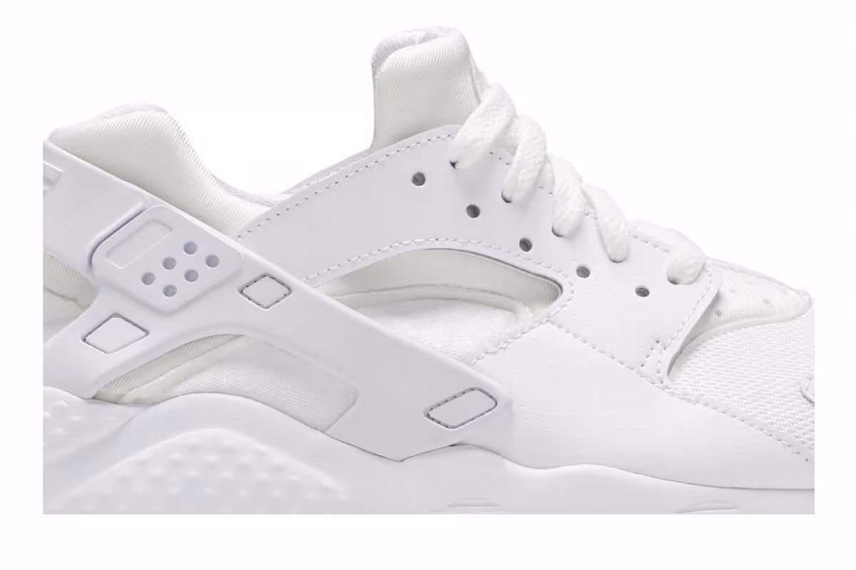 Nike Huarache Run GS White Pure Platinum, view 3