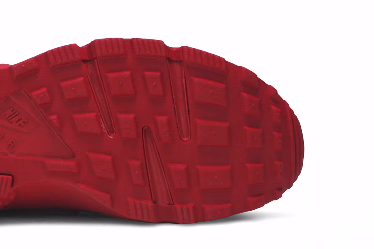 Nike Women's Air Huarache Run All Red, view 6