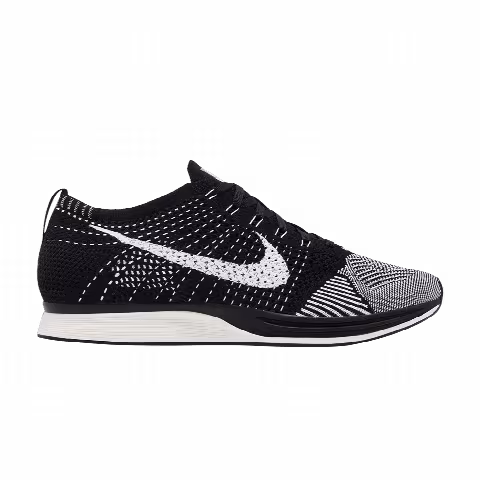 Nike Flyknit Racer 'Black White'