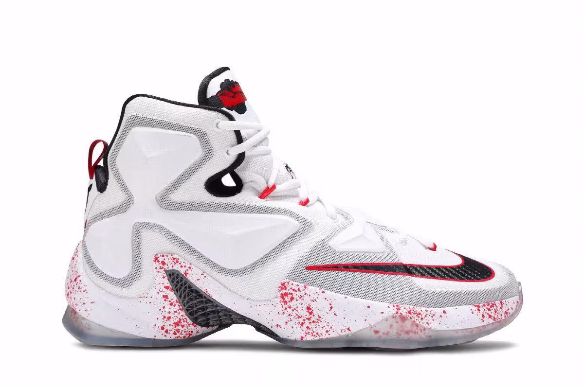 Nike LeBron 13 Friday the 13th, view 2