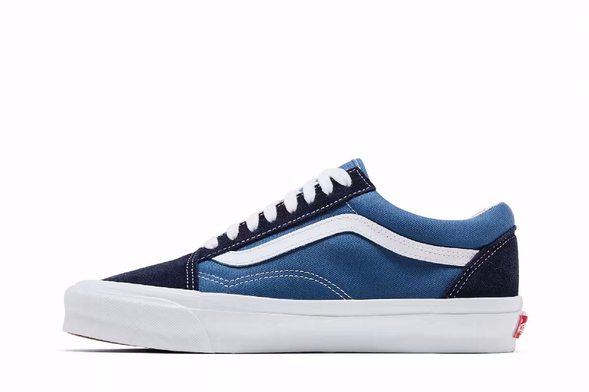 Vans OG Old Skool LX Navy, view 4
