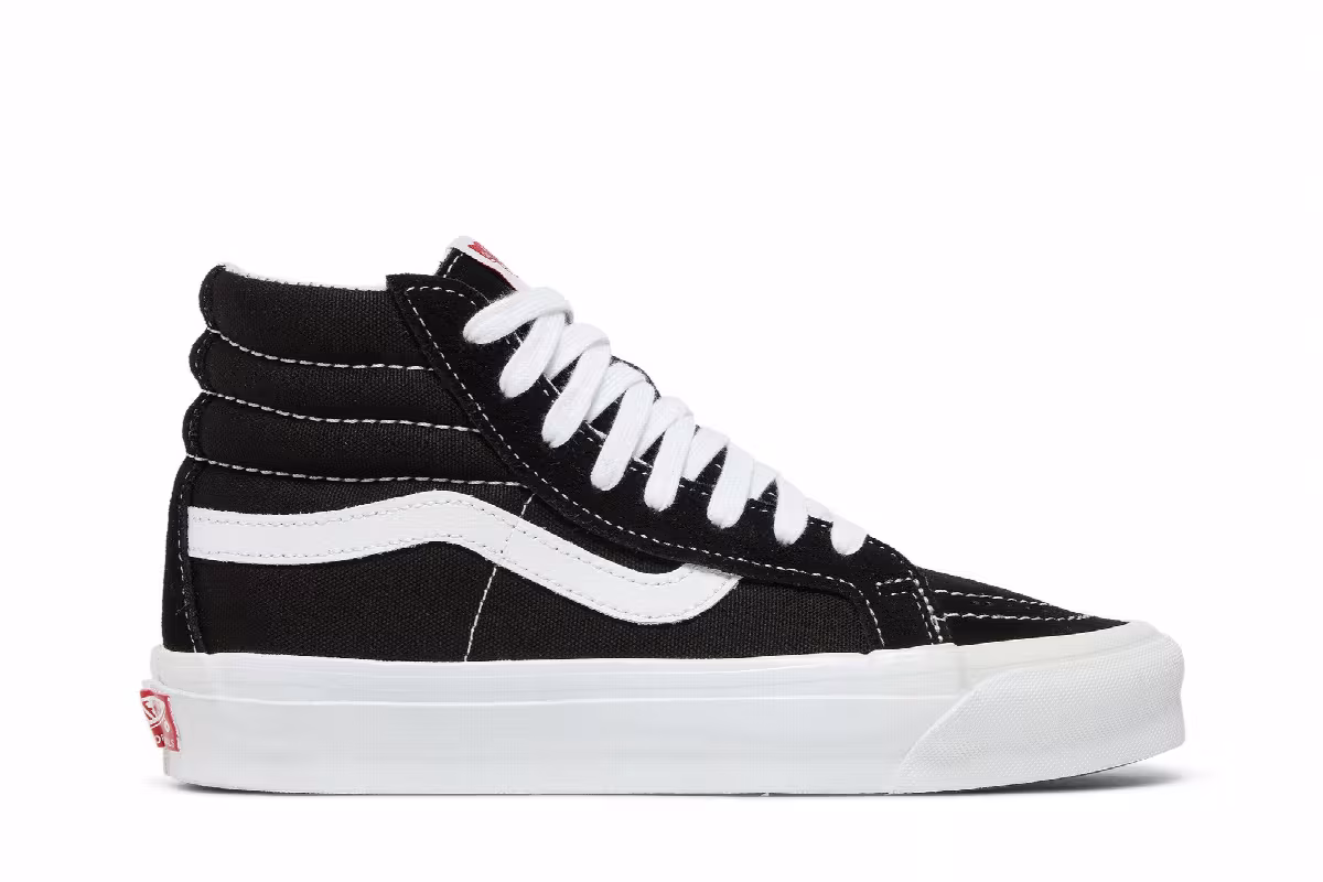 Vans OG Sk8-Hi LX Black, view 2