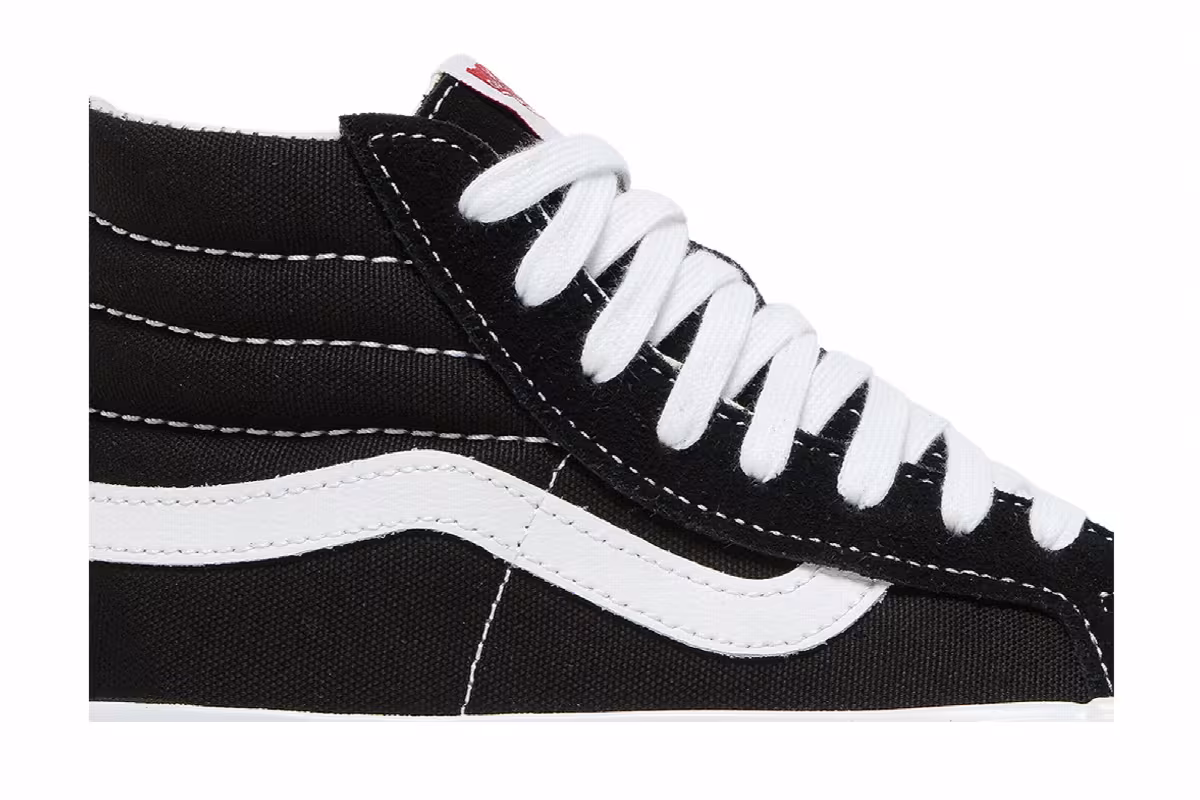 Vans OG Sk8-Hi LX Black, view 3