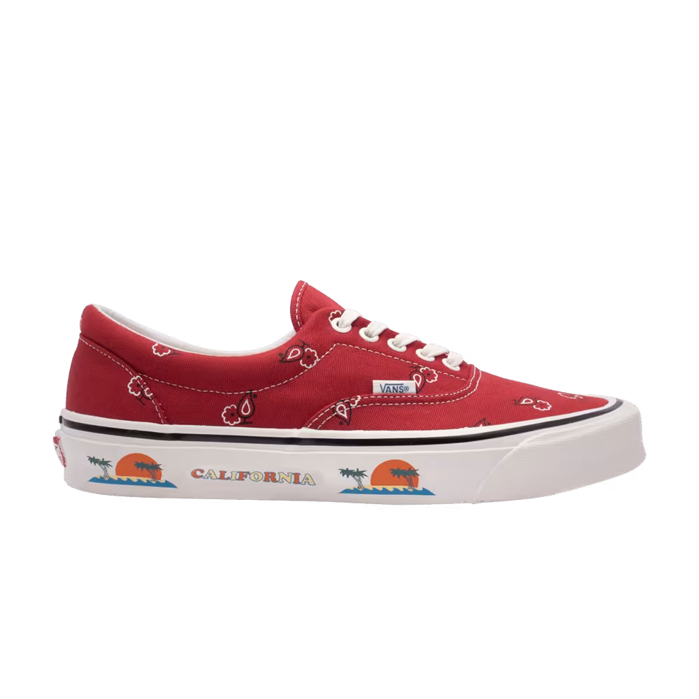 Vans OG Era LX Paisley - Pompeian Red