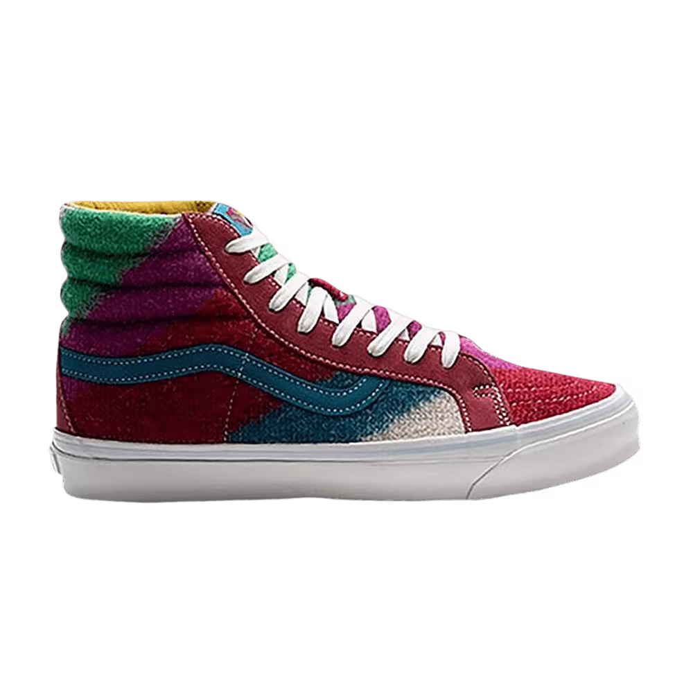 Vans Concepts x OG Sk8-Hi LX Mohair - Rio Red
