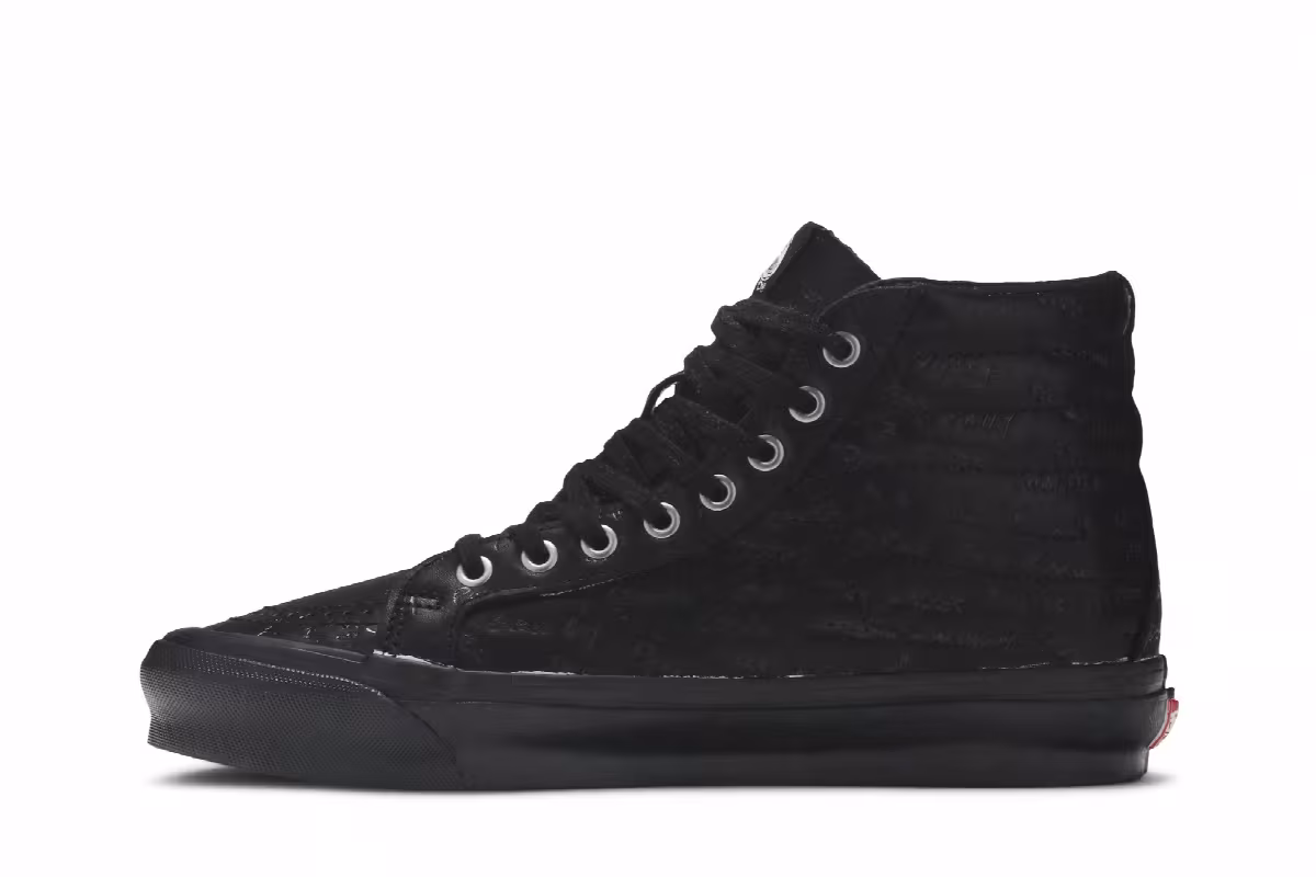 Raised by Wolves x Vans OG Sk8-Hi LX Black, view 4