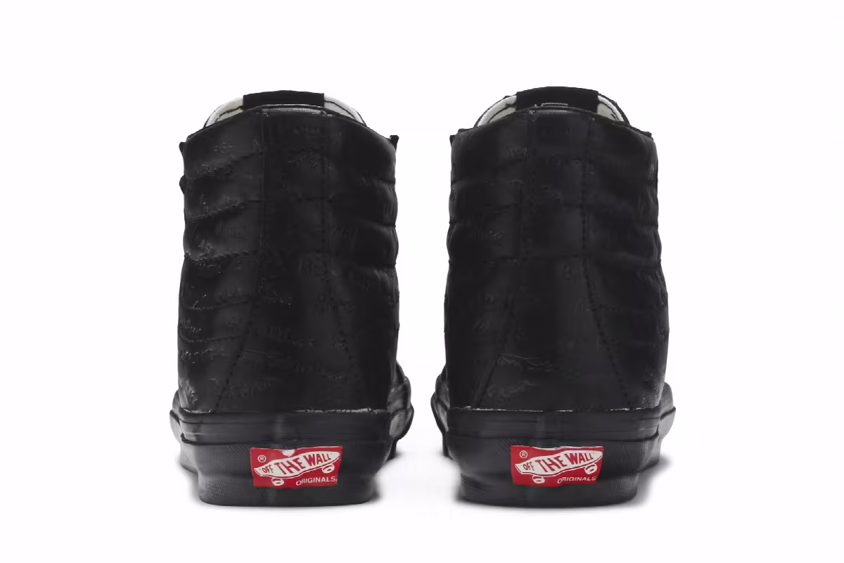 Raised by Wolves x Vans OG Sk8-Hi LX Black, view 7