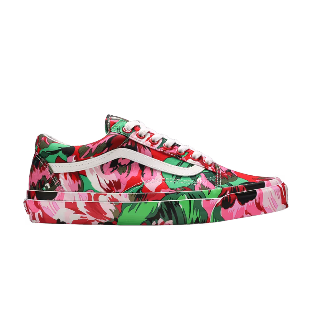 Kenzo x Vans OG Old Skool LX Floral Red
