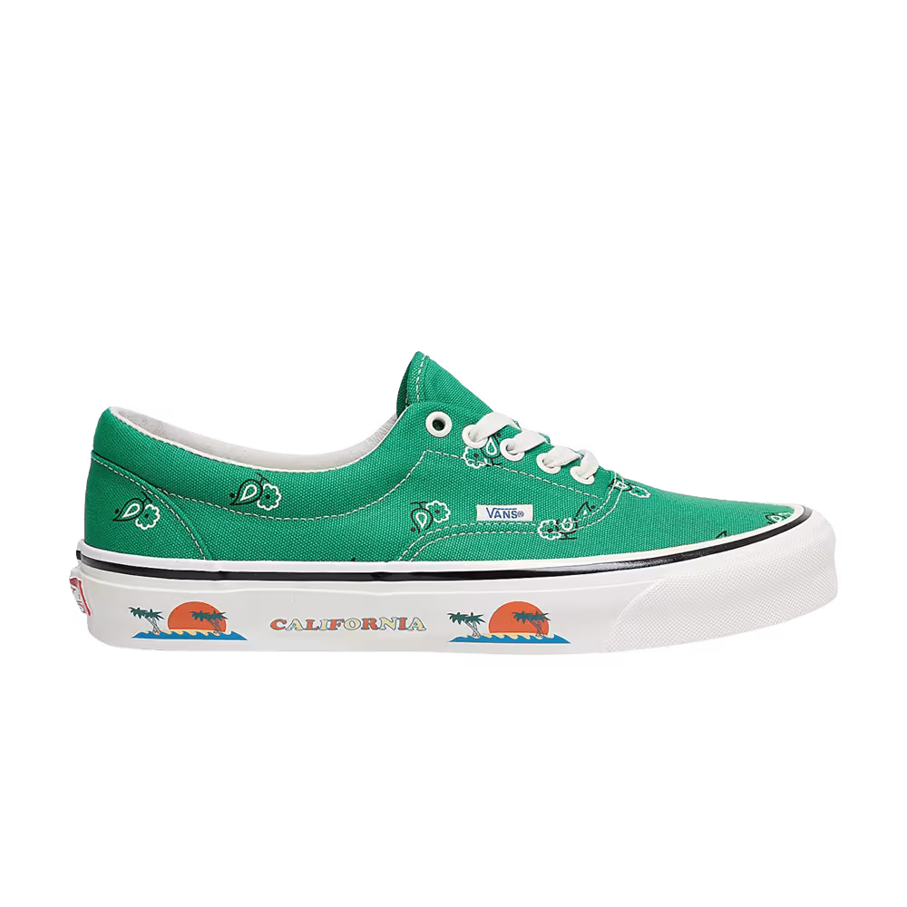 Vans OG Era LX Paisley - Fern Green
