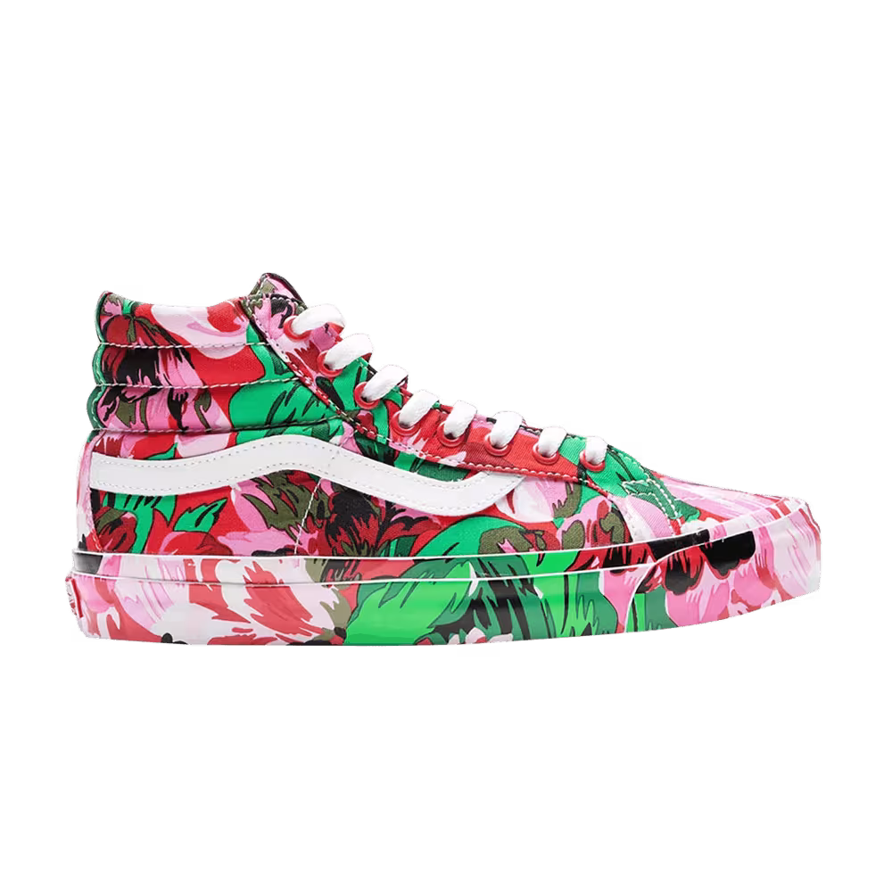 Kenzo x Vans OG Sk8-Hi LX Floral Red