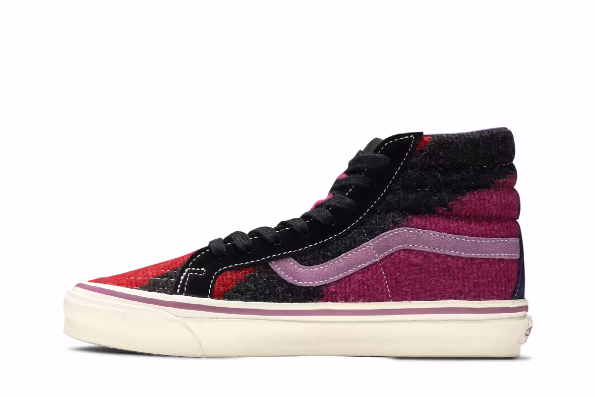 Concepts x Vans OG Sk8-Hi LX Mohair - Purple Plumeria, view 4