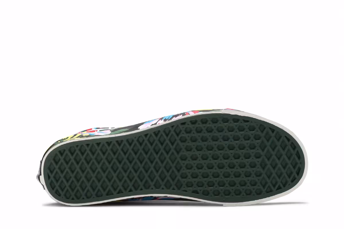 Kenzo x Vans OG Old Skool LX Floral Green, view 5