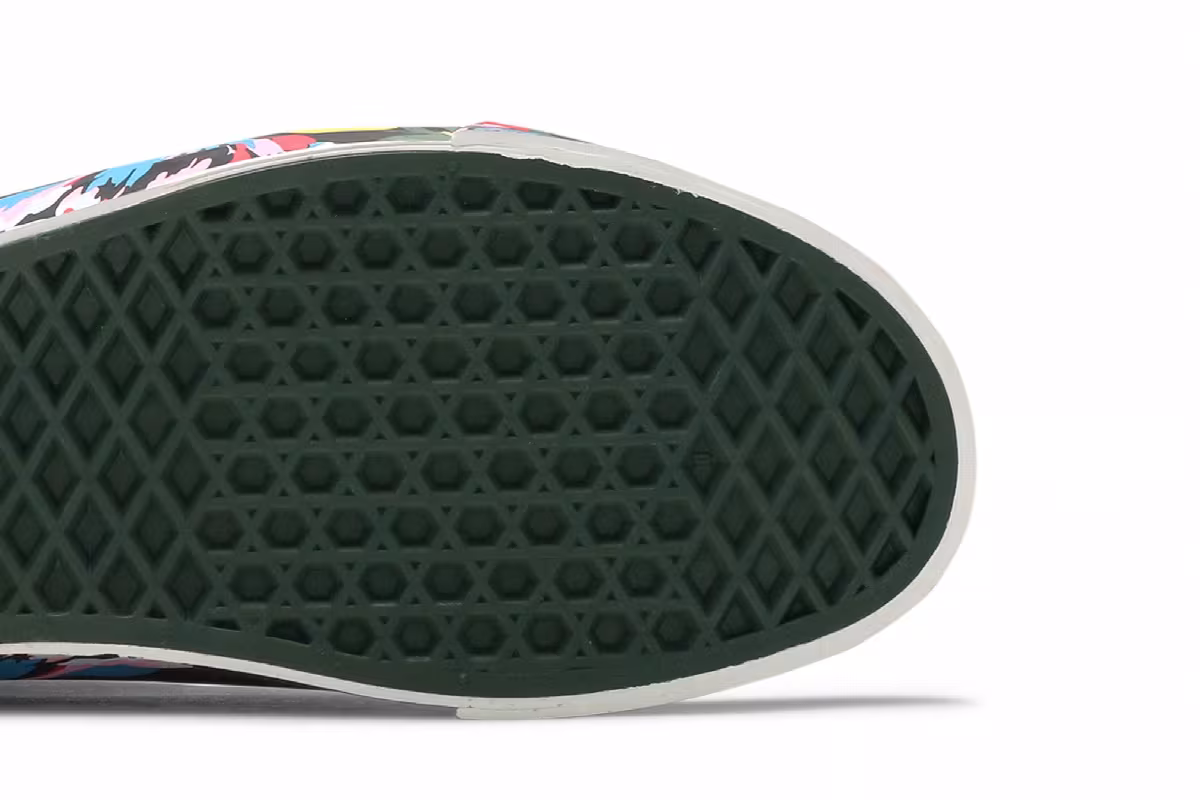 Kenzo x Vans OG Old Skool LX Floral Green, view 6