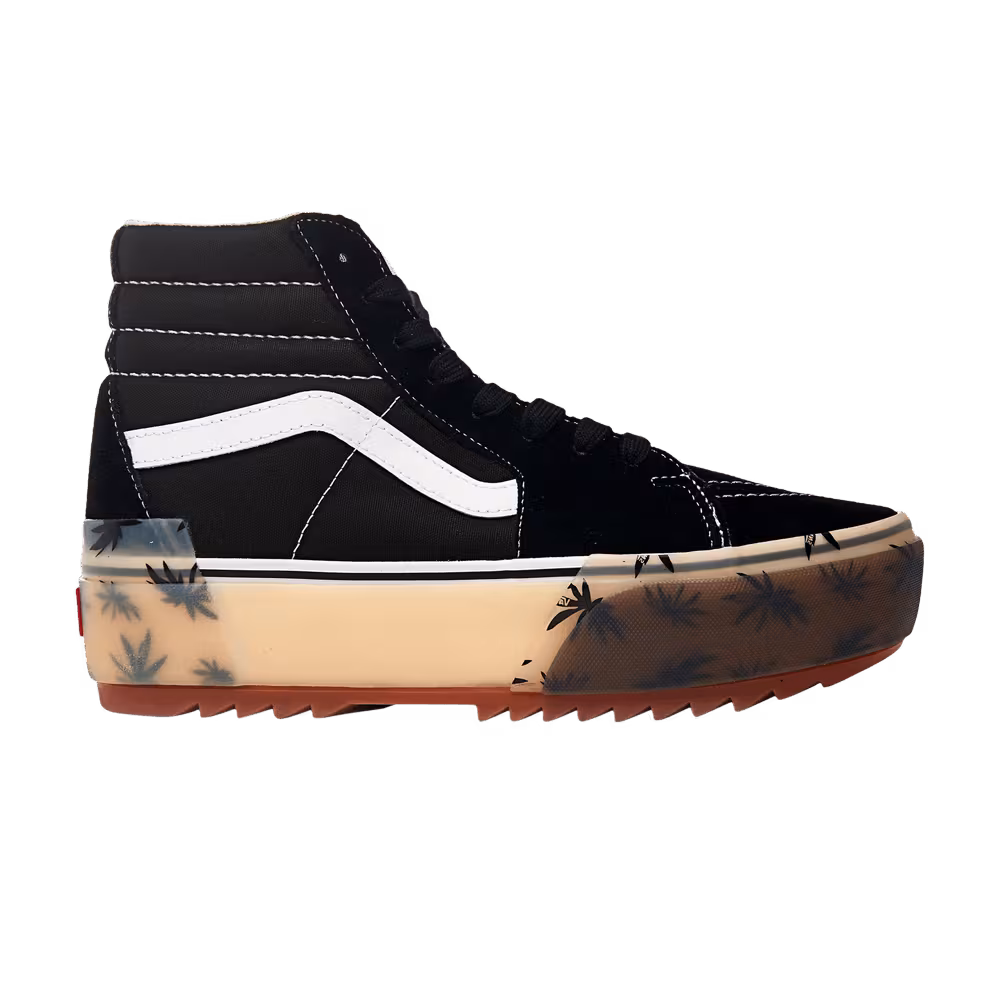 Vans Sk8-Hi Stacked LX Palm Black