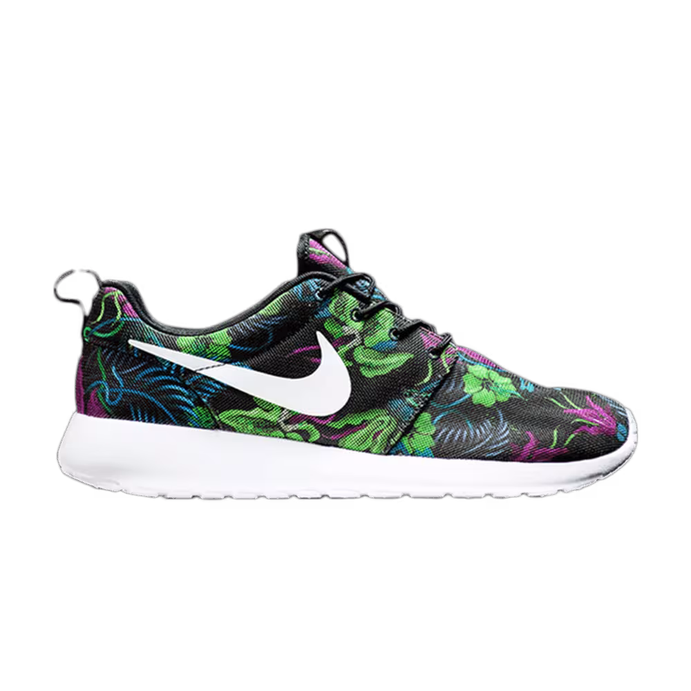 Nike Rosherun Print Fuchsia Flash