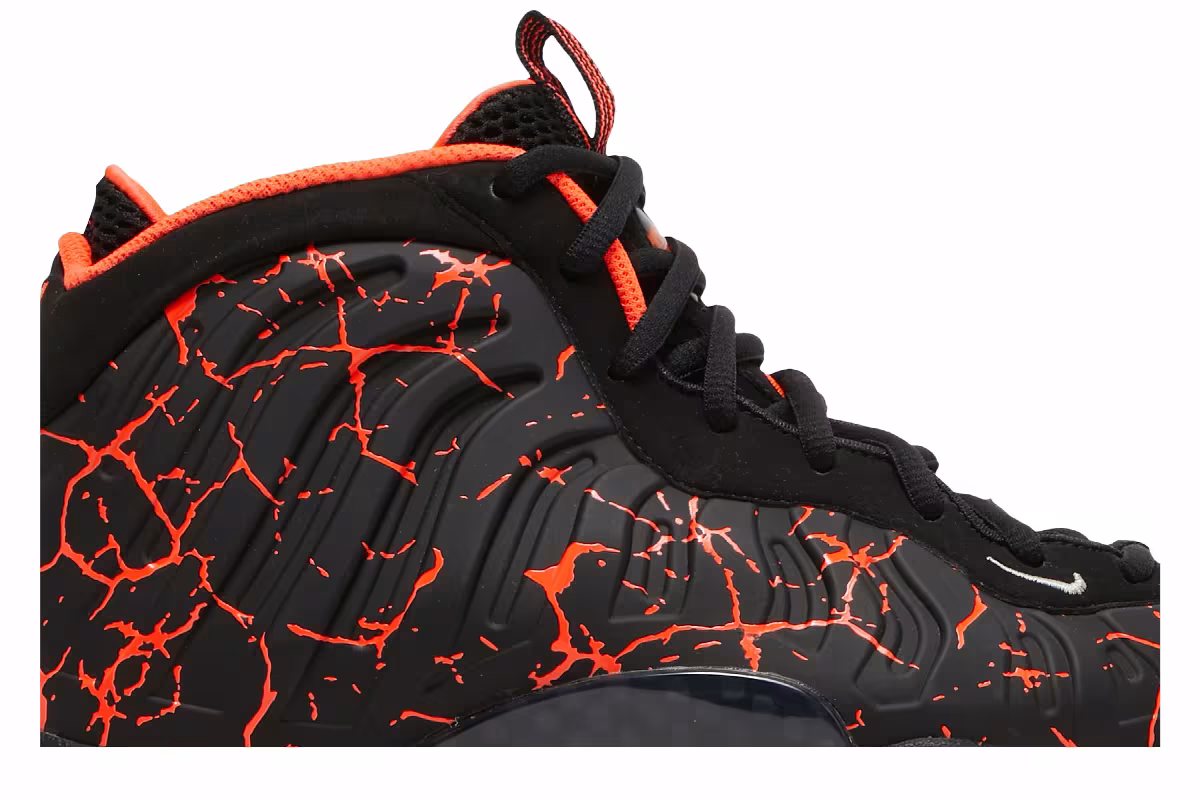 Nike Little Posite One GS Lava, view 3