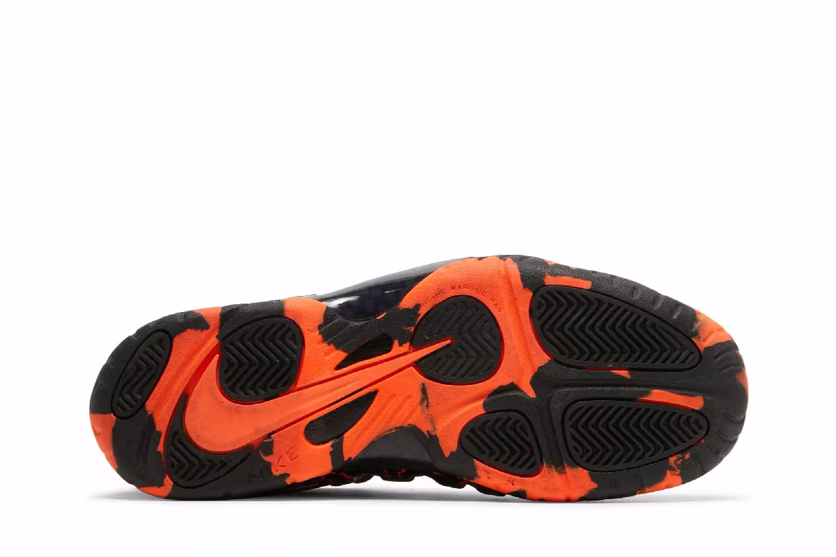 Nike Little Posite One GS Lava, view 5