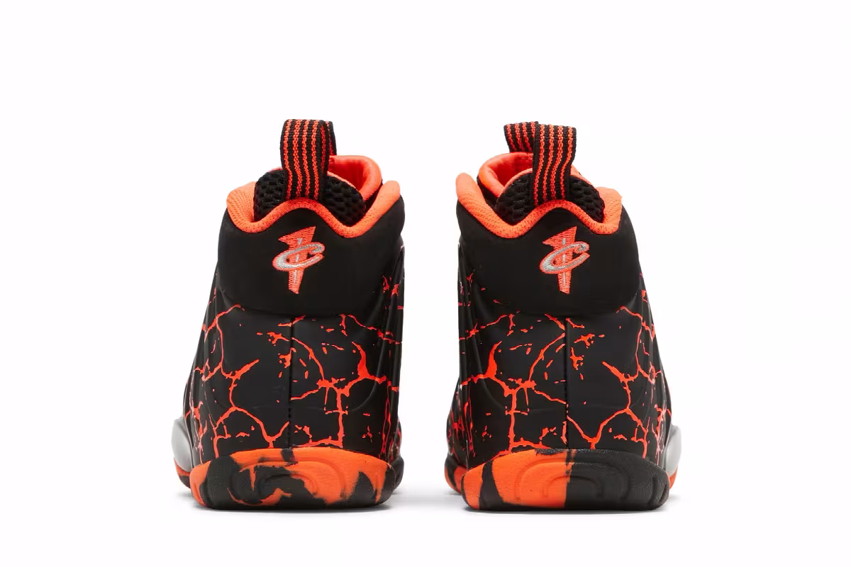 Nike Little Posite One GS Lava, view 7
