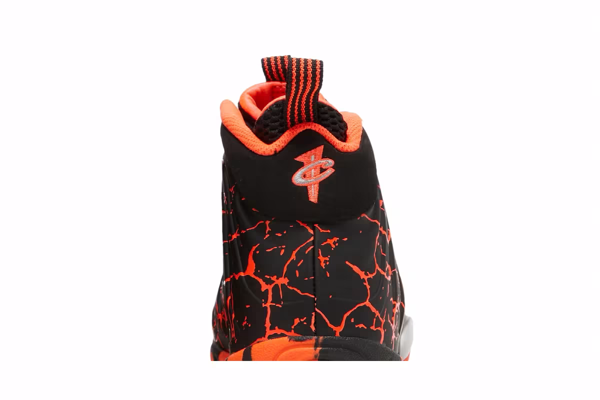 Nike Little Posite One GS Lava, view 8